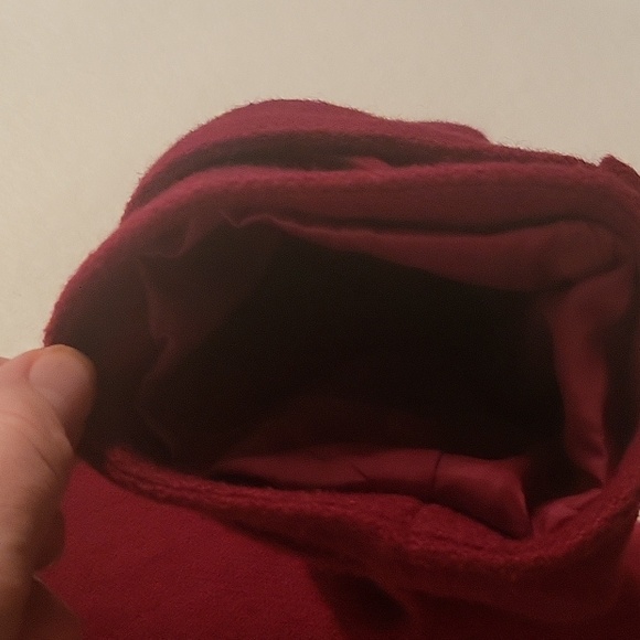 Vintage Lane Bryant Double Breasted Deep Red Peacoat sz 14/16 Lined, Wool Blend - Picture 10 of 14